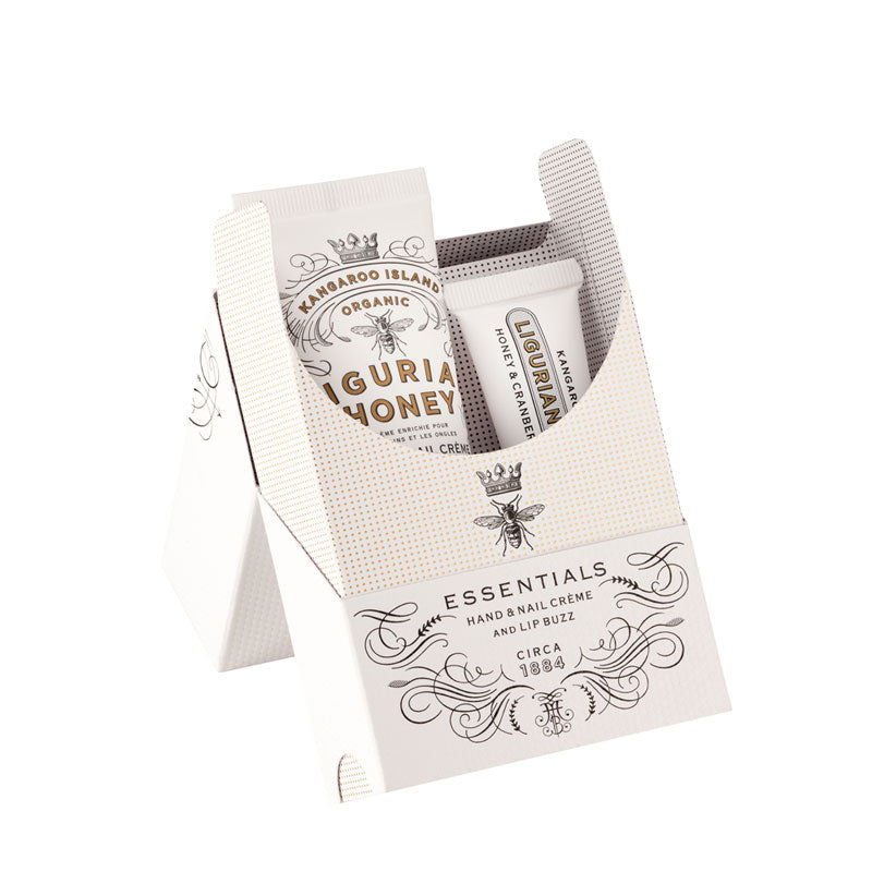 【MAINE BEACH】リグリアンハニー エッセンシャルデュオパック(リップバーム・ミニハンド&ネイルクリーム)