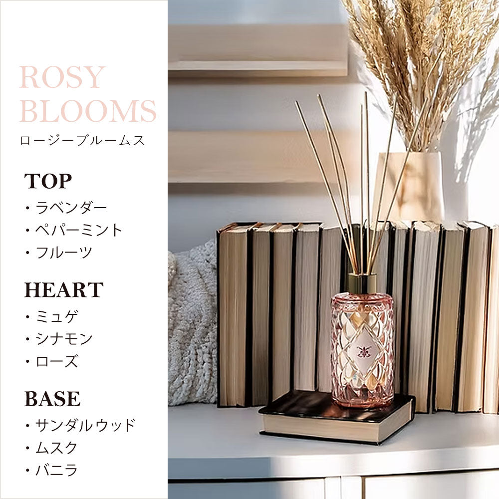【Marche Aux Fleurs】マルシェ オ フルール フレグランス ディフューザー <ロージーブルームス>