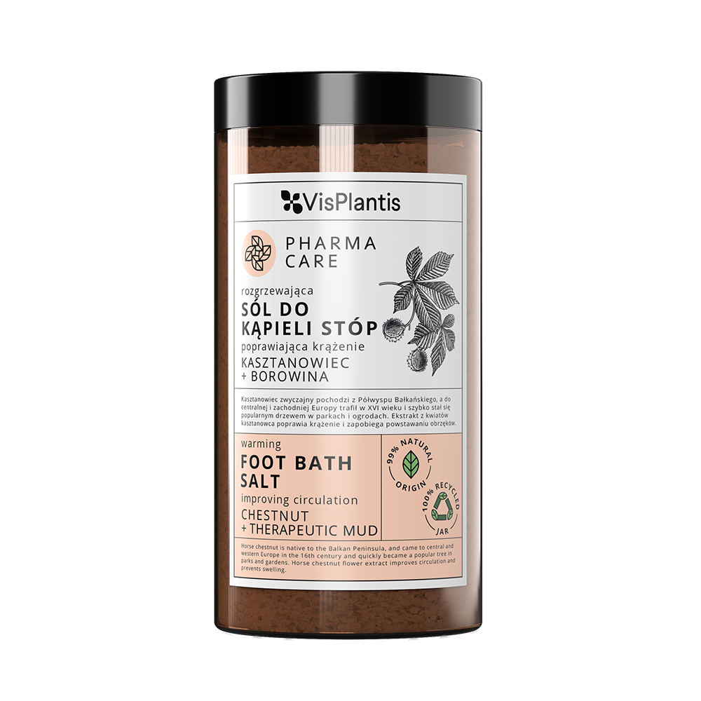 【VisPlantis】 フットバスソルト <CHESTNUT・THERAPEUTIC MUDの香り>