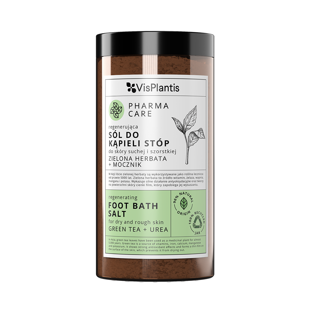 【VisPlantis】フットバスソルト <GREEN TEA+UREAの香り>