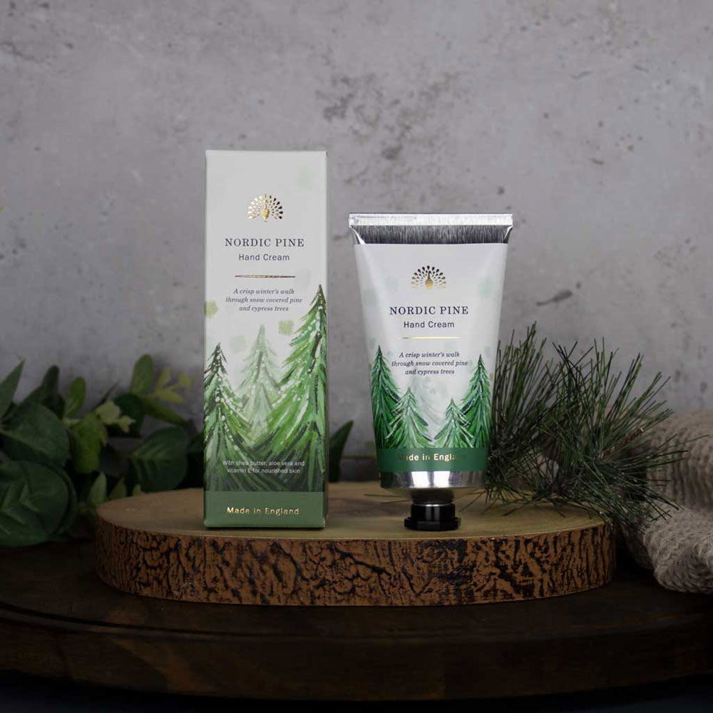 【THE ENGLISH SOAP COMPANY】WINTERTIDE ウインタータイド ハンドクリーム <ノルディックパインの香り>