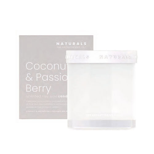 【Naturals】キャンドル <ココナッツ・パッションベリーの香り>