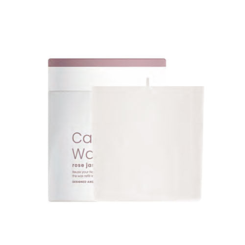 【Naturals】 キャンドル リフィル(詰め替え用)<ローズジャスミン・ウードの香り>