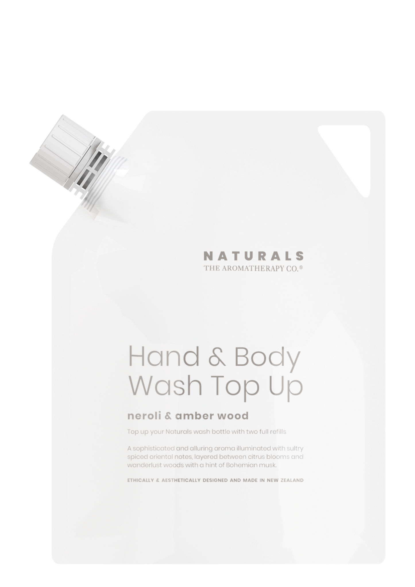 【Naturals】ハンド&ウォッシュ リフィル(詰め替え用)<ネロリ・アンバーウッドの香り>