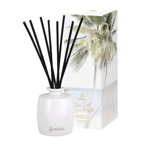 【Urban Rituelle】フレグランス ディフューザー セット  <シーソルト・レモンマートルの香り>