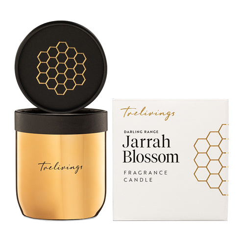 【Trelivings】ソイワックスキャンドル  <ジャラハニー・ホワイトグレープフルーツの香り>