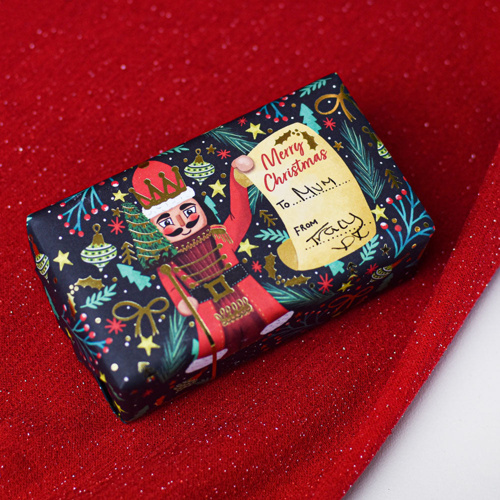 【限定】【THE ENGLISH SOAP COMPANY】クリスマスコレクション ソープ <ナッツクラッカー>