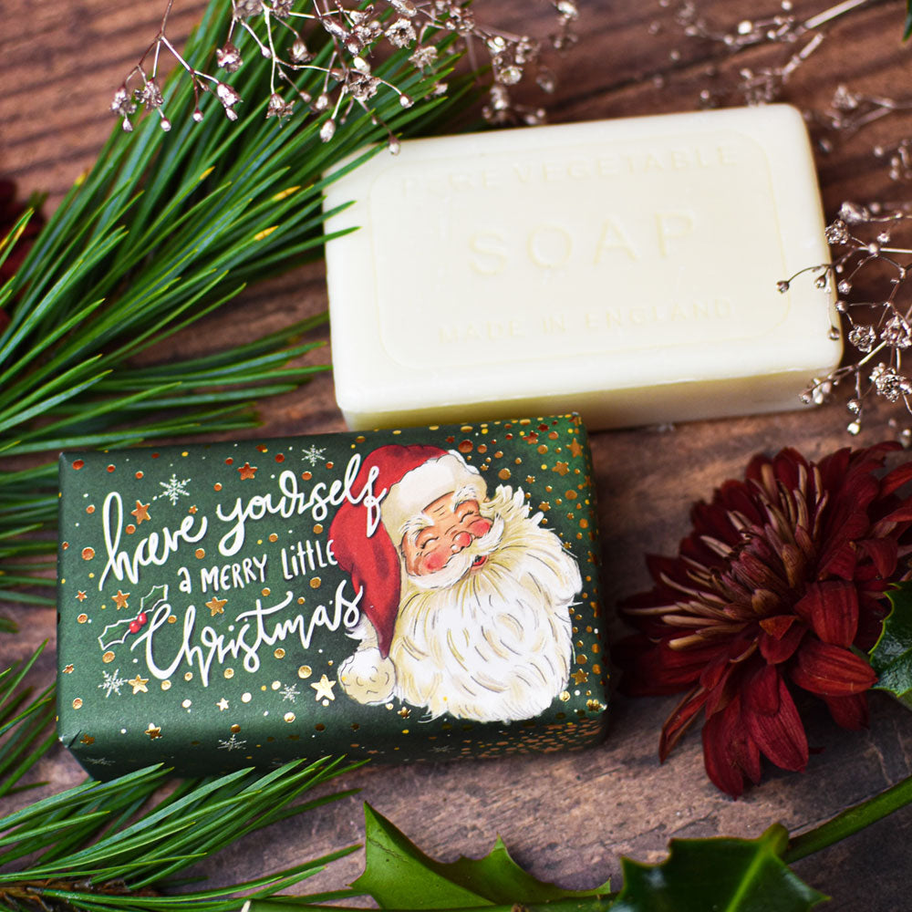 【限定】【THE ENGLISH SOAP COMPANY】クリスマスコレクション ソープ <サンタ>