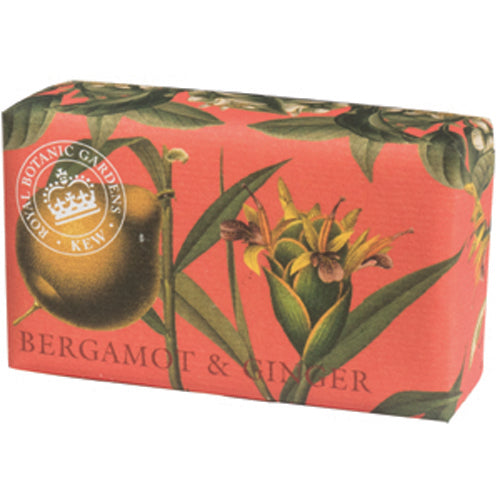 【THE ENGLISH SOAP COMPANY】KEW GARDEN キューガーデン ラグジュアリーシアソープ <ベルガモット・ジンジャーの香り>