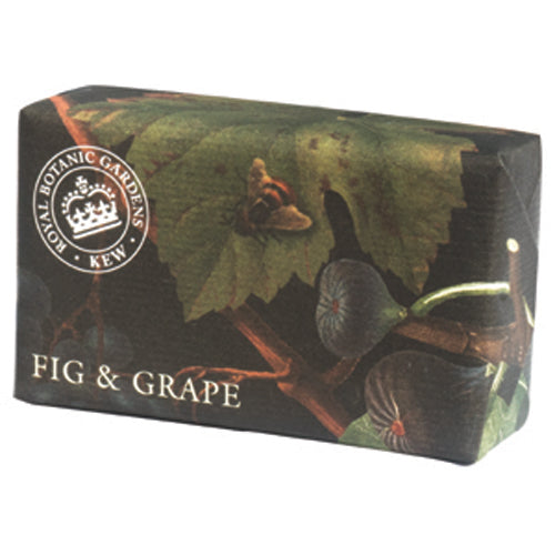 【THE ENGLISH SOAP COMPANY】KEW GARDEN キューガーデン ラグジュアリーシアソープ  <フィグ・グレープの香り>