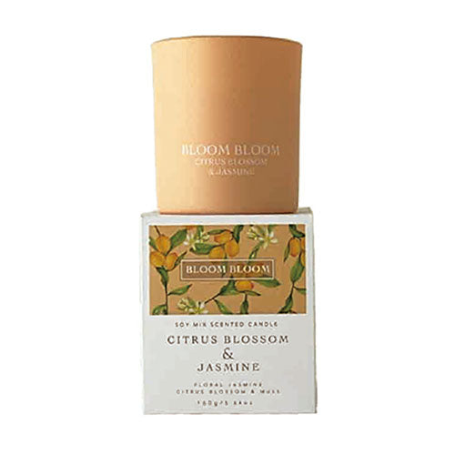 【BLOOM BLOOM】センティッド キャンドル <シトラス・ブロッサム・ジャスミンの香り>