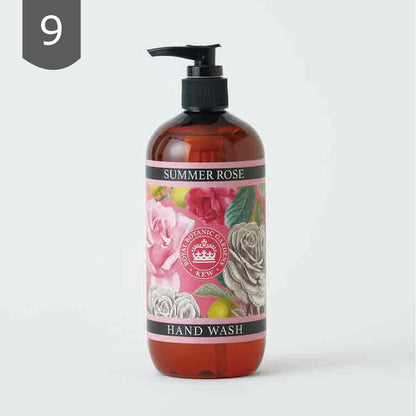 【THE ENGLISH SOAP COMPANY】KEW GARDEN キューガーデン ハンドウォッシュ  ＜サマーローズの香り＞