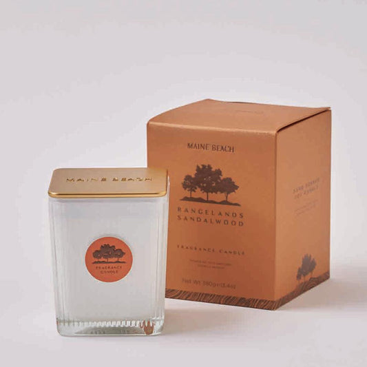 【MAINE BEACH】Fragrance Candleフレグランスキャンドル ＜レインジランズ サンダルウッドwith ベルガモット＞