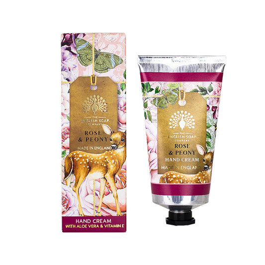 【THE ENGLISH SOAP COMPANY】Anniversary Collection ハンドクリーム ＜ローズ＆ピオニーの香り＞