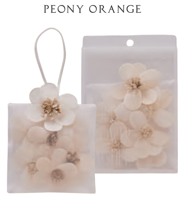 【香り付 Sola Flower】ソラフラワーサシェ・香り：ピオニーオレンジ