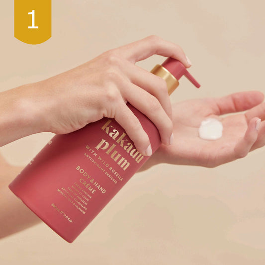 【MAINE BEACH】 ボディ＆ハンドクリームローション  ＜カカドゥプラム＞