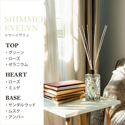 【Marche Aux Fleurs】マルシェ オ フルール フレグランス ディフューザー ＜シマーイヴリン＞