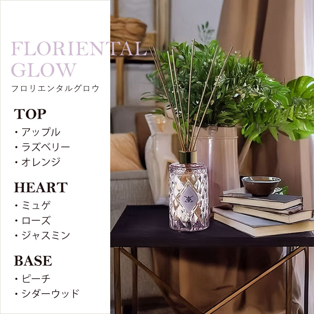 【Marche Aux Fleurs】マルシェ オ フルール フレグランス ディフューザー ＜フロリエンタルグロウ＞