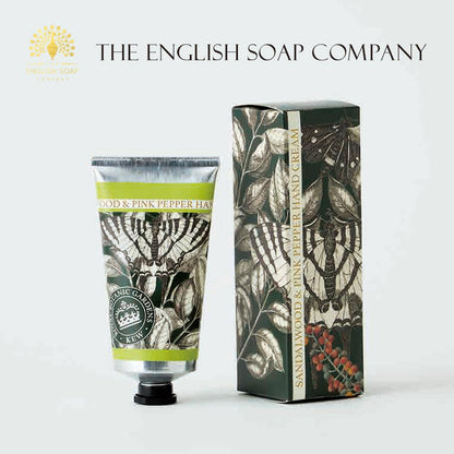 【THE ENGLISH SOAP COMPANY】KEW GARDEN キューガーデン ハンドクリーム ＜サンダルウッド＆ピンクペッパー＞