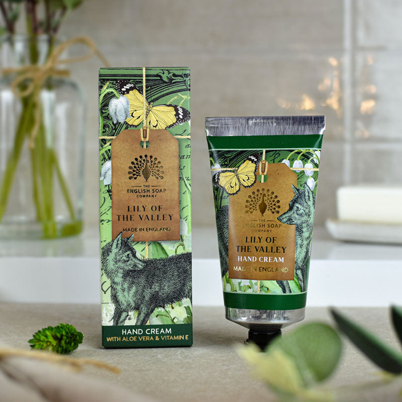 【THE ENGLISH SOAP COMPANY】Anniversary Collection ハンドクリーム ＜リリーオブザバレーの香り＞