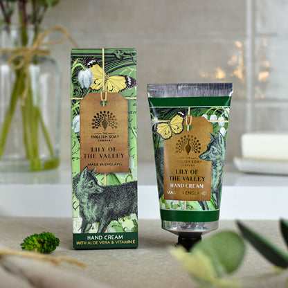 【THE ENGLISH SOAP COMPANY】Anniversary Collection ハンドクリーム ＜リリーオブザバレーの香り＞
