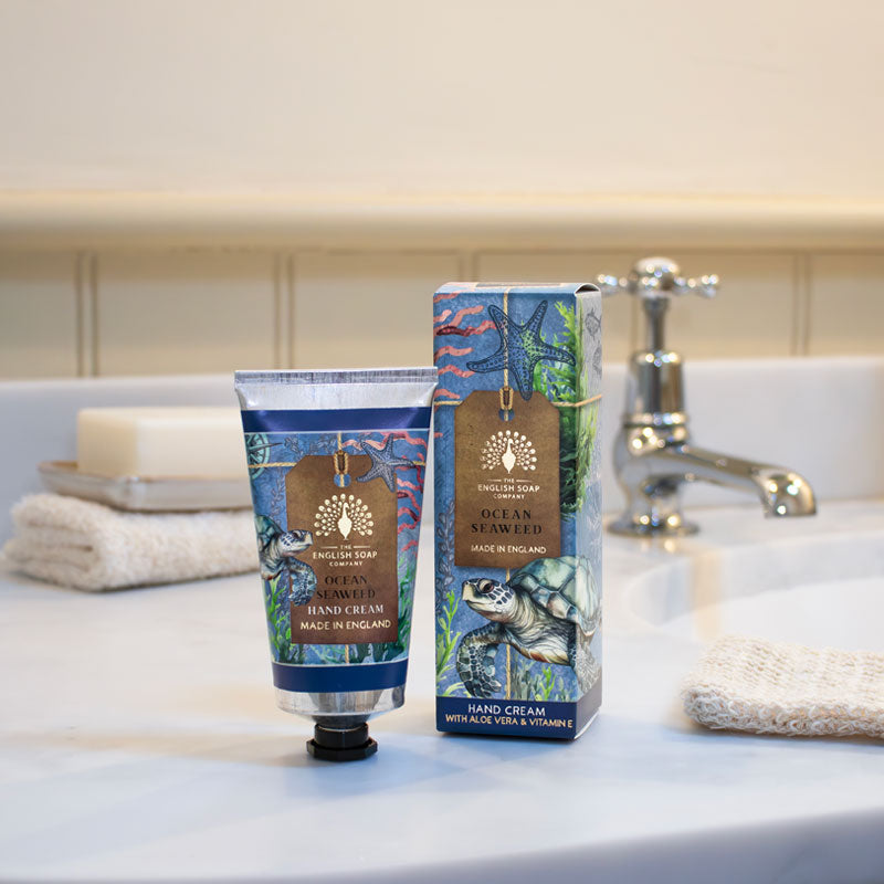【THE ENGLISH SOAP COMPANY】Anniversary Collection ハンドクリーム ＜オーシャンシーウィードの香り＞