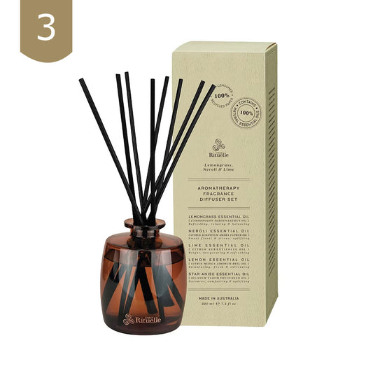 【Urban Rituelle】フレグランス ディフューザー  ＜レモングラス・ライム・ネロリ・スターアニス・レモンの香り＞