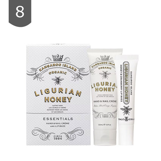【MAINE BEACH】リグリアンハニー エッセンシャルデュオパック（リップバーム・ミニハンド＆ネイルクリーム）