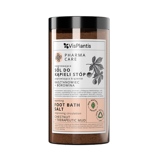 【VisPlantis】 フットバスソルト ＜CHESTNUT・THERAPEUTIC MUDの香り＞