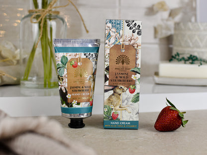 【THE ENGLISH SOAP COMPANY】Anniversary Collection ハンドクリーム＜ジャスミン＆ワイルドストロベリーの香り＞