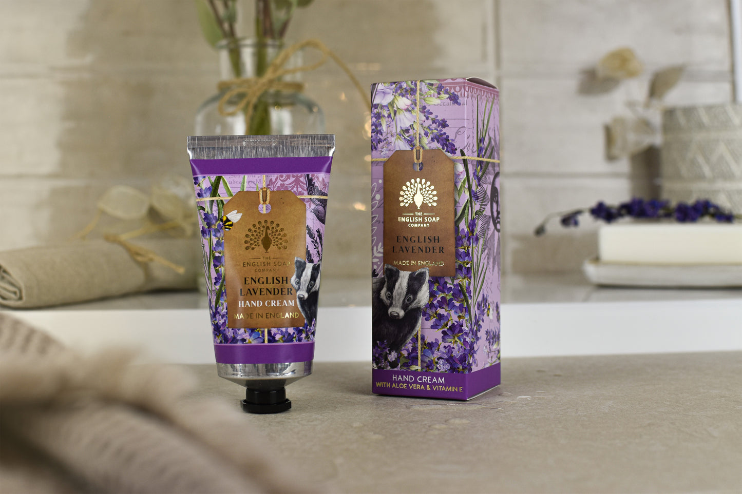 【THE ENGLISH SOAP COMPANY】Anniversary Collection ハンドクリーム＜イングリッシュラベンダーの香り＞