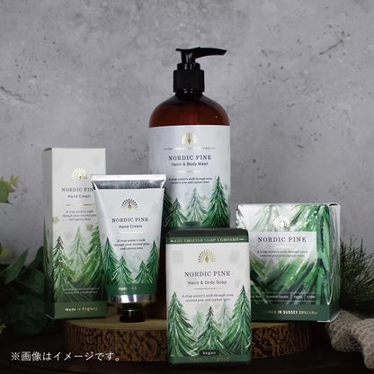 【THE ENGLISH SOAP COMPANY】WINTERTIDE ウインタータイド ソープ ＜ノルディックパインの香り＞