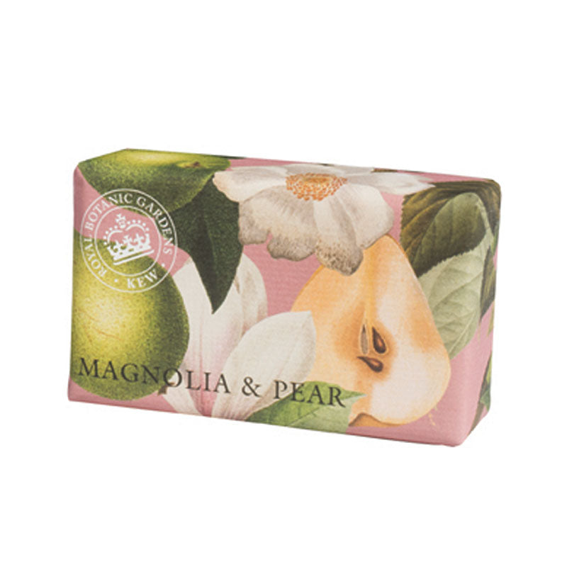 【THE ENGLISH SOAP COMPANY】ラグジュアリーシアソープ  ＜マグノリア・ペアの香り＞