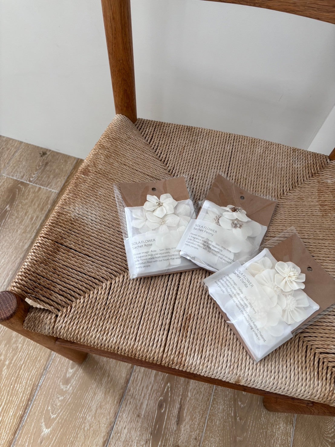 【香り付 Sola Flower】ソラフラワーサシェ・香り：ピオニーオレンジ