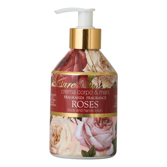 【Rudy】Nature＆Arome ネイチャー＆アロマ ボディ＆ハンドローション 250mL ＜ローズ＞