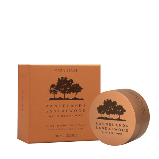 【MAINE BEACH】Luxe Body Mousse ボディムース ＜レインジランズ サンダルウッドwith ベルガモット＞
