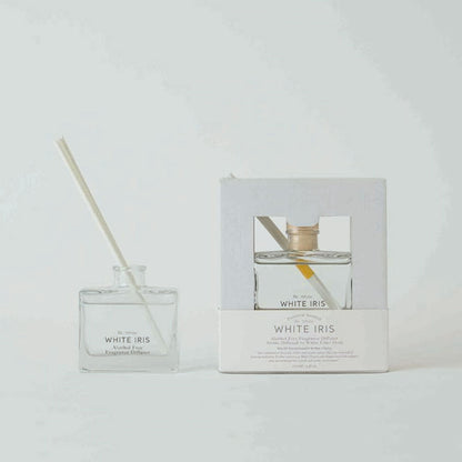 【Re White】ファイバー＆アルコールフリーディフューザー  M ＜アイリスの香り＞