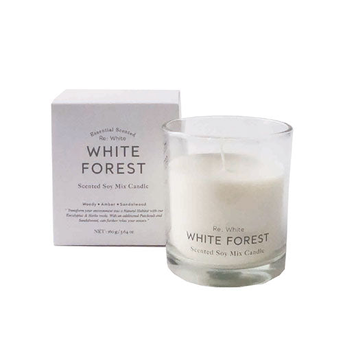 Re; White リホワイト Soy Mix Candle ソイミックスキャンドル WHITE FOREST ホワイトフォレスト