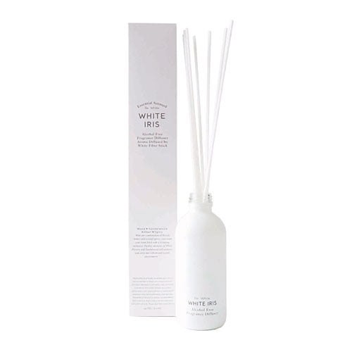 Re; White リホワイト Fiber & Alcohol Free Diffuser L ファイバー＆アルコールフリーディフューザーL WHITE IRIS ホワイトアイリス