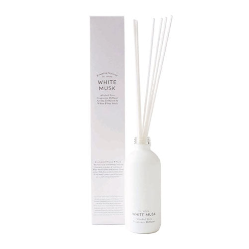 Re; White リホワイト Fiber & Alcohol Free Diffuser L ファイバー＆アルコールフリーディフューザーL WHITE MUSK ホワイトムスク