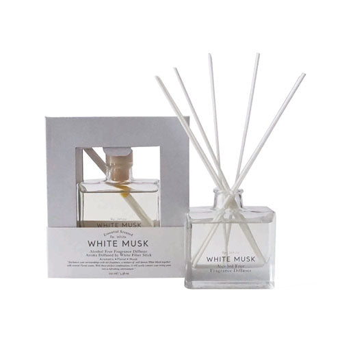 Re; White リホワイト Fiber & Alcohol Free Diffuser M ファイバー＆アルコールフリーディフューザーM WHITE MUSK ホワイトムスク