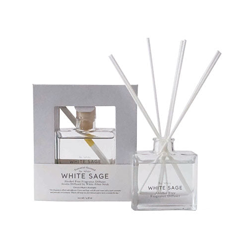 Re; White リホワイト Fiber & Alcohol Free Diffuser M ファイバー＆アルコールフリーディフューザーM WHITE SAGE ホワイトセージ