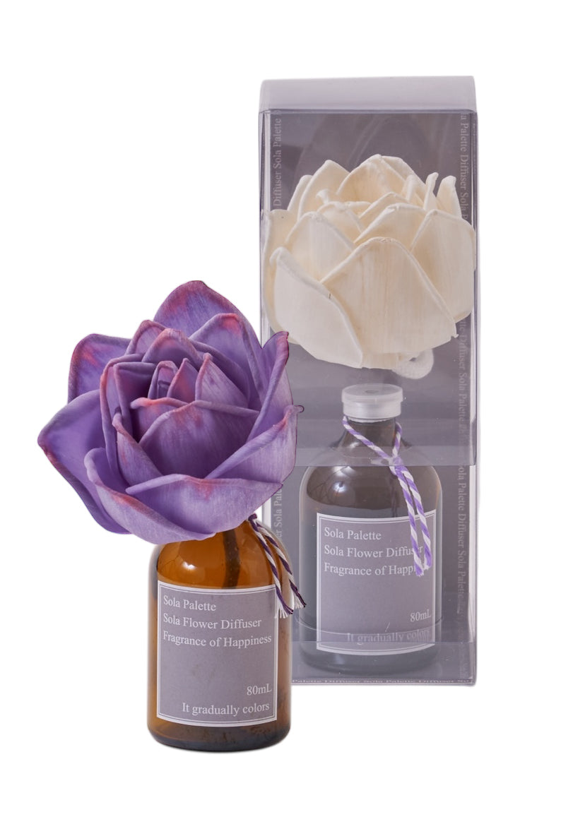 【SOLA Palette ソラパレット】ソラフラワーディフューザー パープルリネン