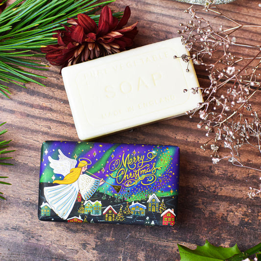【限定】【THE ENGLISH SOAP COMPANY】クリスマスコレクション ソープ ＜ヘブンリーエンジェル＞