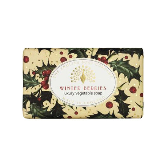 【限定】【THE ENGLISH SOAP COMPANY】クリスマスコレクション ソープ ＜ウインターベリーズ＞