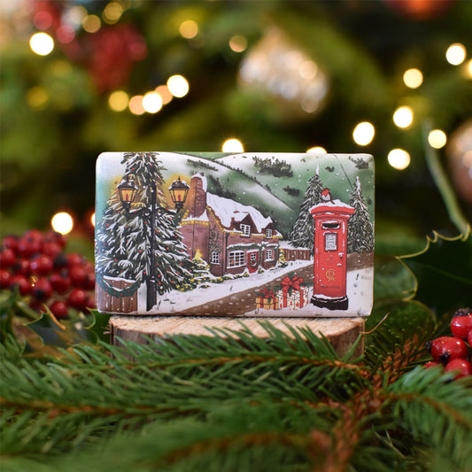【限定】【THE ENGLISH SOAP COMPANY】クリスマスコレクション ソープ ＜カントリーサイドインウインター＞