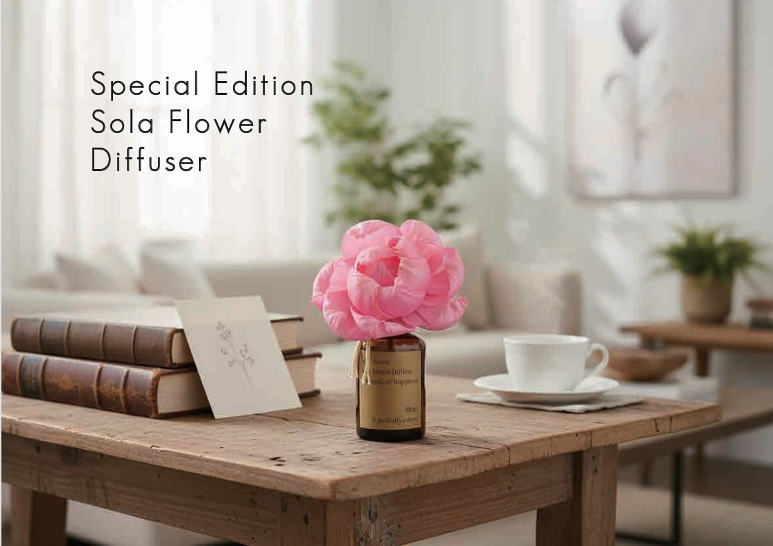 【限定】【Sola Flower Diffuser Special Edition】ソラフラワーディフューザー レッドワイン