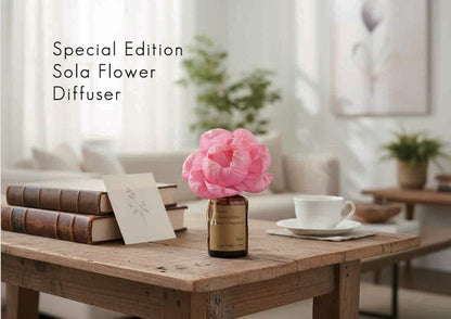 【限定】【Sola Flower Diffuser Special Edition】ソラフラワーディフューザー レッドワイン