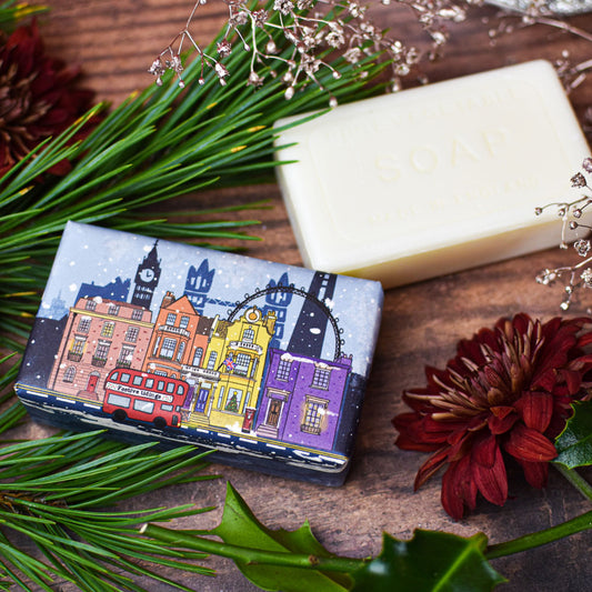 【限定】【THE ENGLISH SOAP COMPANY】クリスマスコレクション ソープ ＜ロンドンインウインター＞