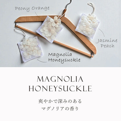 【Sola Flower】【香り付き】ソラフラワーサシェ ＜ マグノリア ハニーサックル ＞